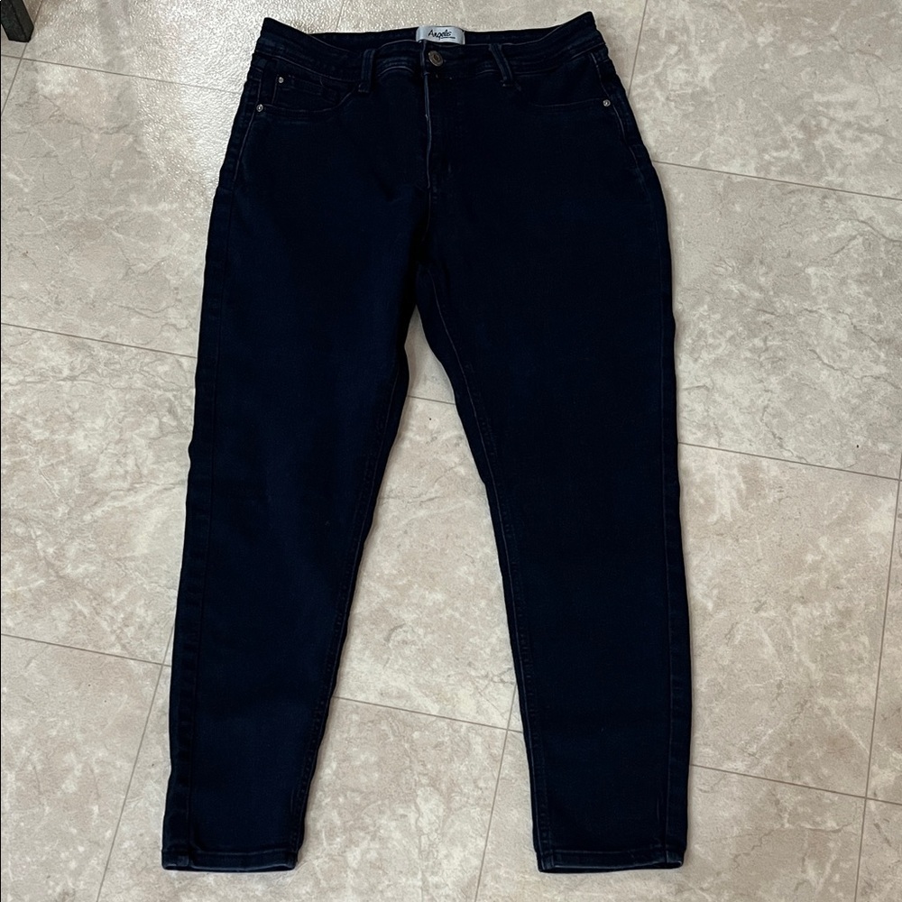 Angels Women's Midnight Blue Straight Leg Jeans 12